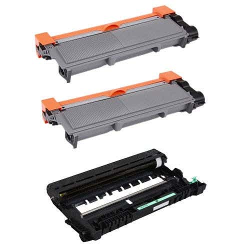 Brother TN660 & DR630 High-Yield Compatible Toner & Drum Cartridge 3-Pack Combo Inkjets.com